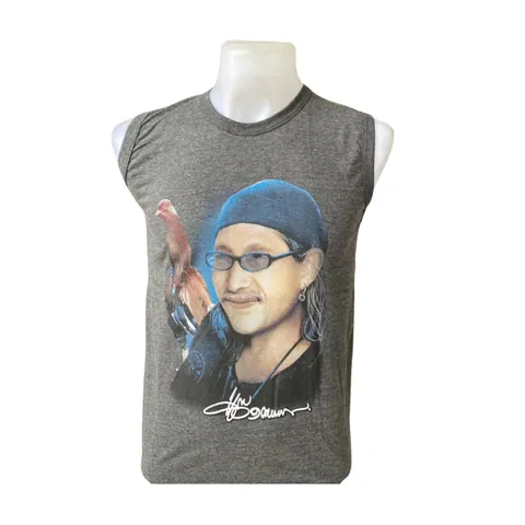 เสื้อลาย วินเทจแขนกุด
