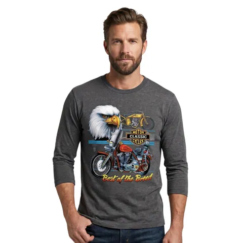 เสื้อลาย วินเทจแขนยาว แบบที่ 2