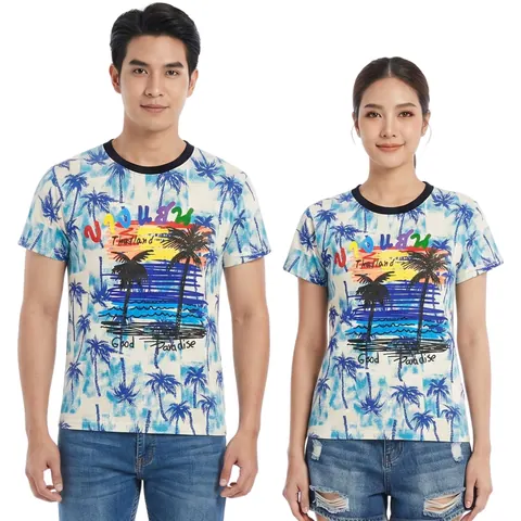 เสื้อลาย บางแสนต้นมะพร้าว แบบที่ 2