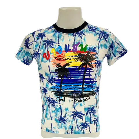 เสื้อลาย บางแสนต้นมะพร้าว