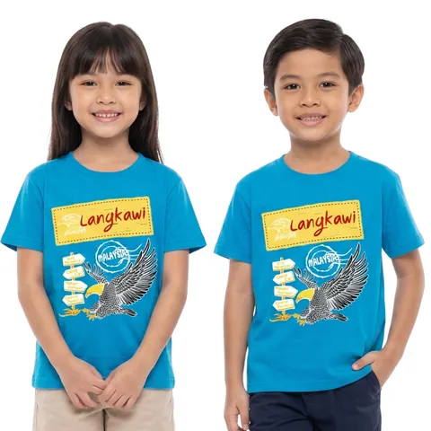 เสื้อลาย ลังกาวีเด็ก แบบที่ 4
