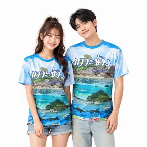เสื้อลาย เกาะช้าง แบบที่ 2