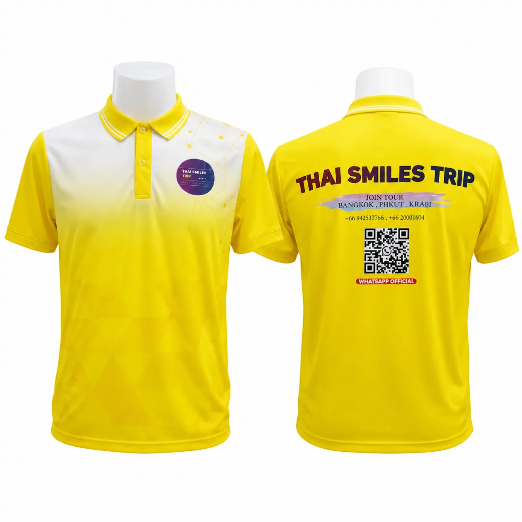 เสื้อลาย งานโฆษณา แบบที่ 1