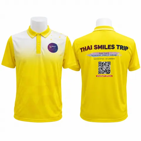 เสื้อลาย งานโฆษณา
