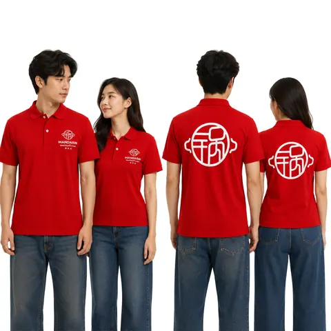 เสื้อลาย แมนดารินสุกี้ แบบที่ 4