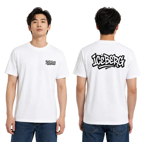 เสื้อลาย ICEBERG สีขาว แบบที่ 2