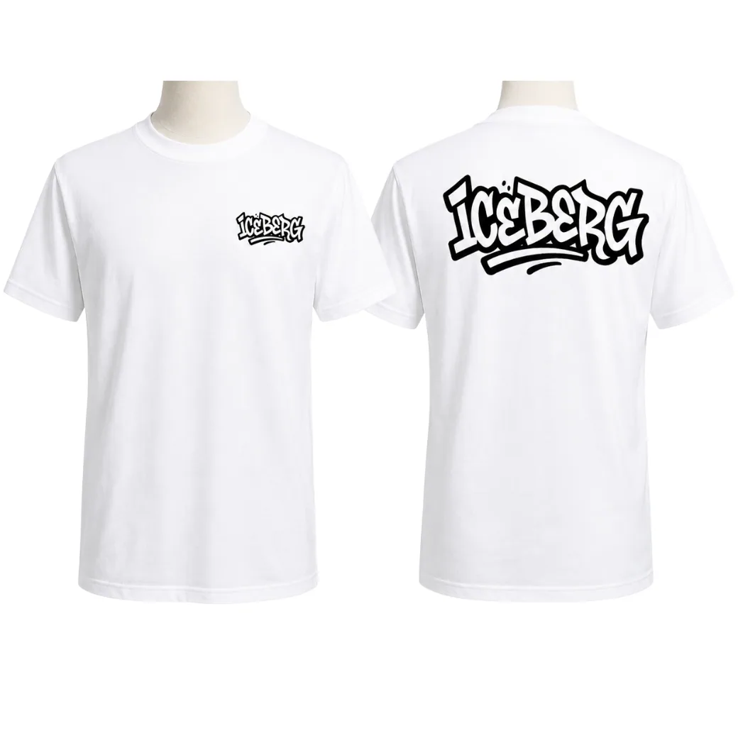 เสื้อลาย ICEBERG สีขาว แบบที่ 1