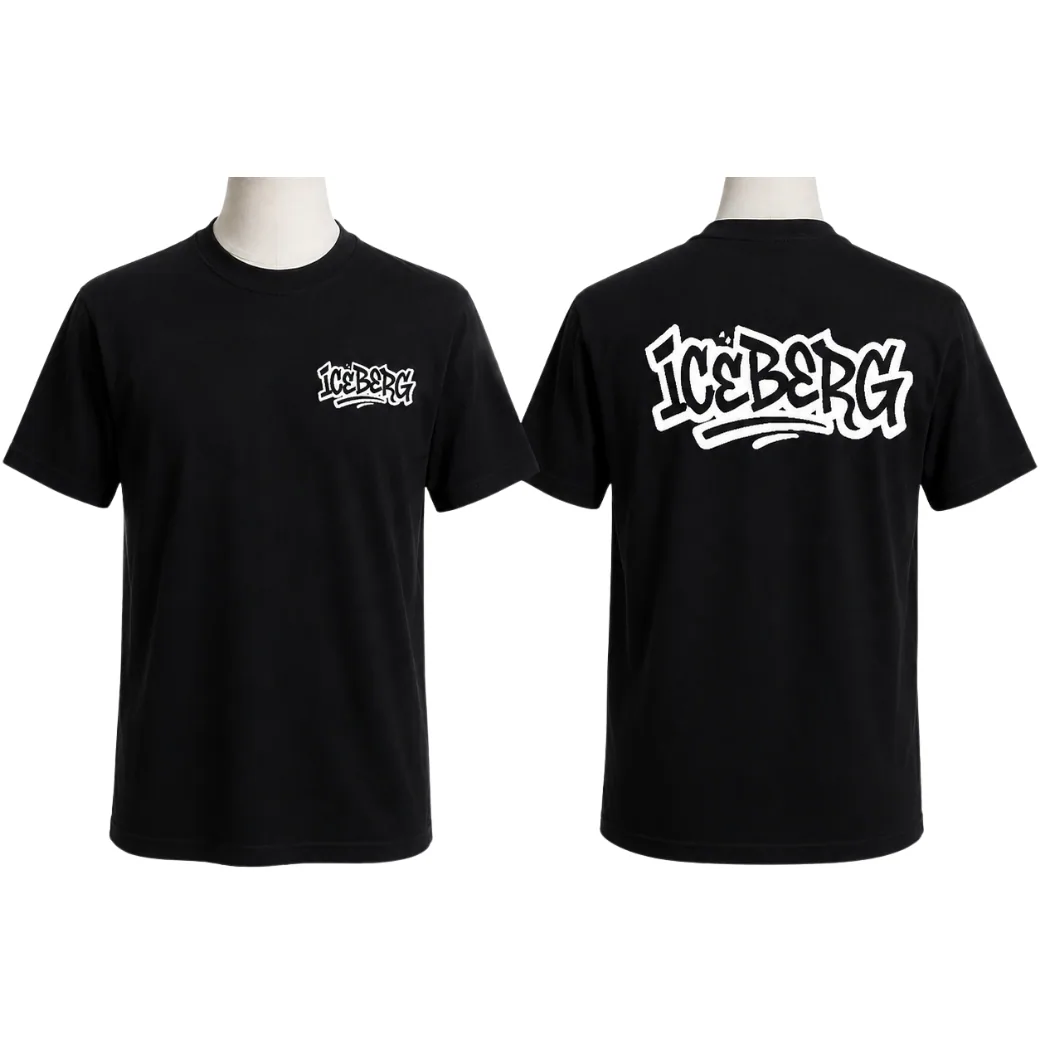 เสื้อลาย ICEBERG สีดำ แบบที่ 1