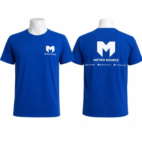 เสื้อลาย metro-logo