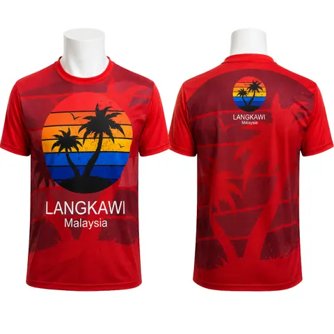 เสื้อลาย ลังกาวี แบบที่ 9
