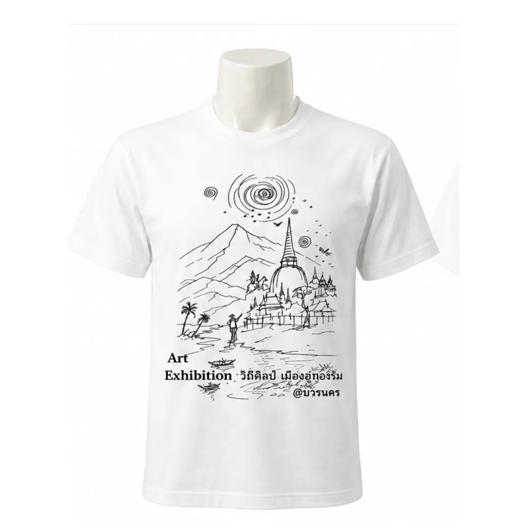 เสื้อลาย วิถีศิลป์ แบบที่ 1