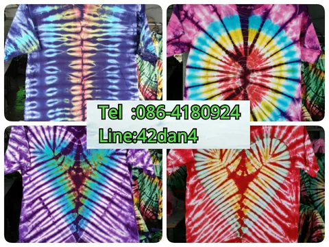 เสื้อมัดย้อม เท่ๆ สวยๆ แนวสุดๆ ราคาไม่แพง แบบที่ 3