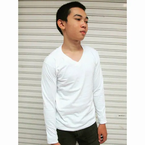 เสื้อยืดสีพื้น ผ้าCOTTON100% ขายปลีก-ส่ง ราคาถูกสุดๆในโบ๊เบ๊ แบบที่ 5