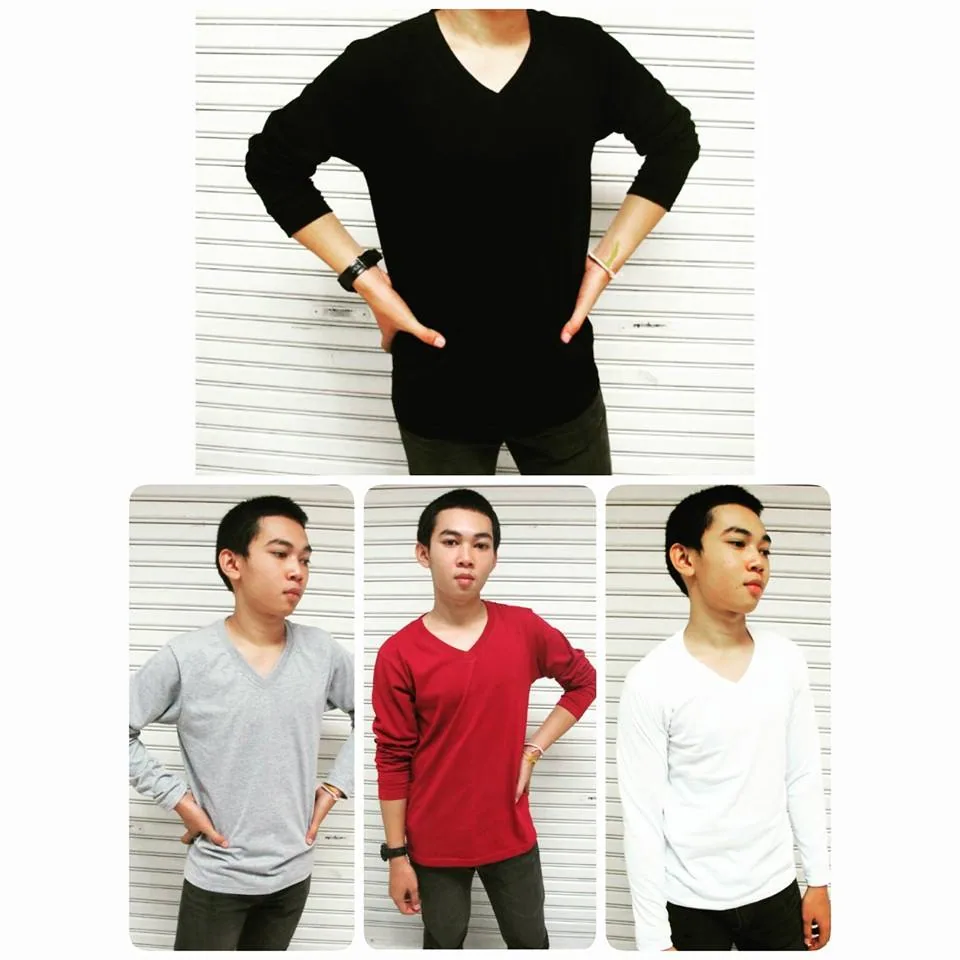 เสื้อยืดสีพื้น ผ้าCOTTON100% ขายปลีก-ส่ง ราคาถูกสุดๆในโบ๊เบ๊ แบบที่ 1