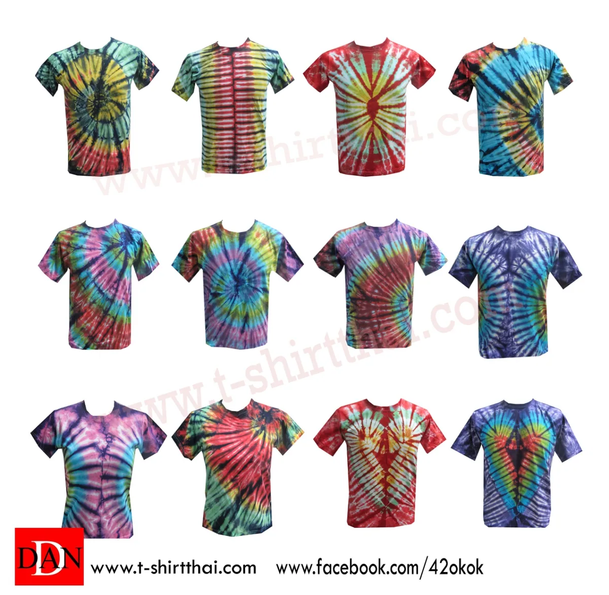 เสื้อไปเที่ยวทะเล เสื้อมัดย้อม indyสุดๆ ปลีก-ส่ง ราคาไม่แพง ค่ะ แบบที่ 1