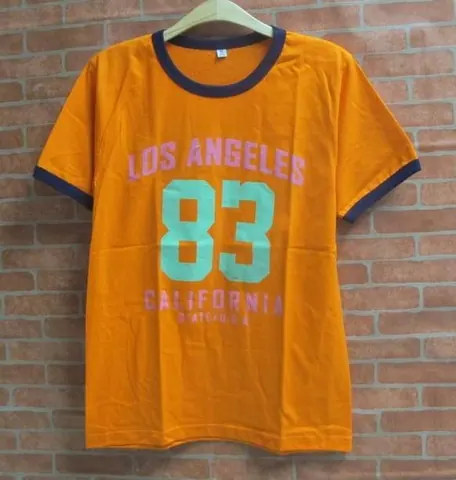 เสื้อคอมกลม ลาย shirt los angeles 83 california แบบที่ 2