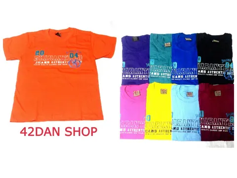 สินค้าพร้อมส่ง เสื้อยืดพิมพ์ลาย คอกลม ไซส์ S รอบอก 32″ ผ้าCotton100% เนื้อนุ่ม ไม่บาง