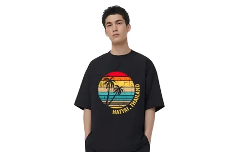 เสื้อลาย หาดใหญ่ต้นมะพร้าว แบบที่ 2