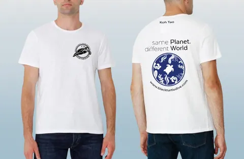 เสื้อลาย เกาะเต่าลูกโลก แบบที่ 2