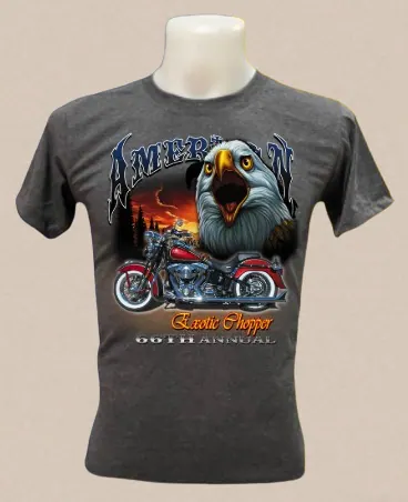 เสื้อลาย หัวนกอินทรี มอไซแดง