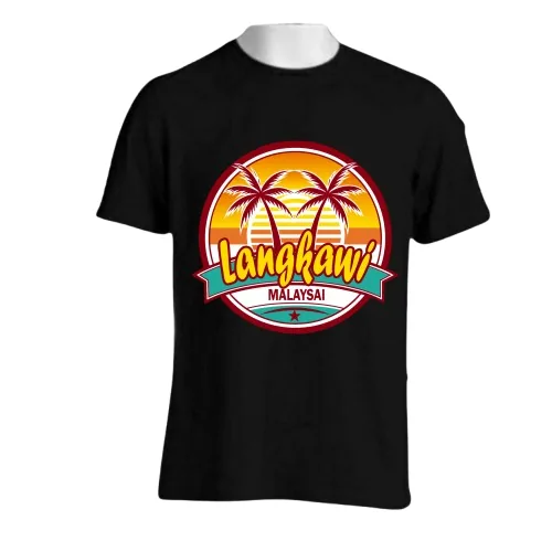 เสื้อลาย ลังกาวีต้อนมะพร้าว แบบที่ 1