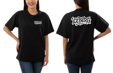 เสื้อลาย ICEBERG สีดำ แบบที่ 4
