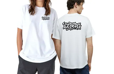 เสื้อลาย ICEBERG สีขาว แบบที่ 4