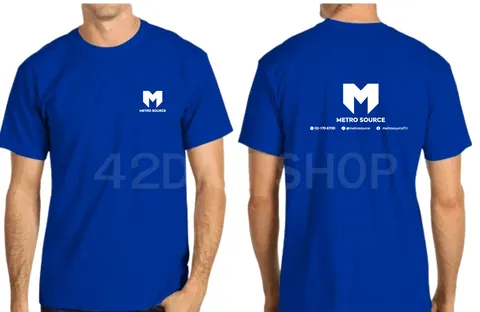 เสื้อลาย metro-logo แบบที่ 6