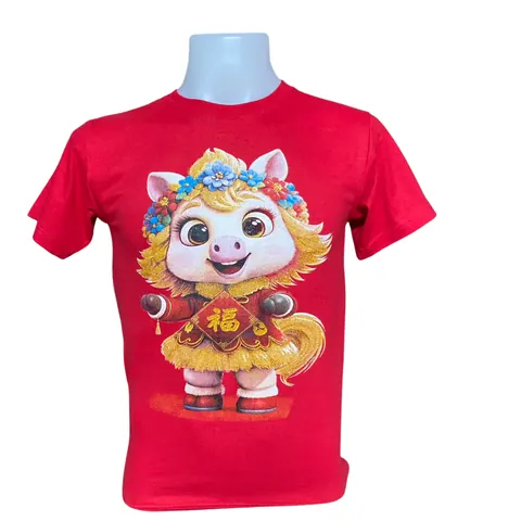 เสื้อลาย ตรุษจีนม้าผู้หญิง