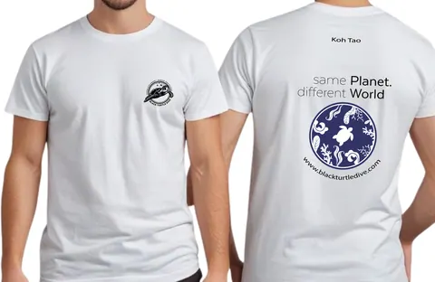 เสื้อลาย เกาะเต่าเสื้อขาว แบบที่ 2